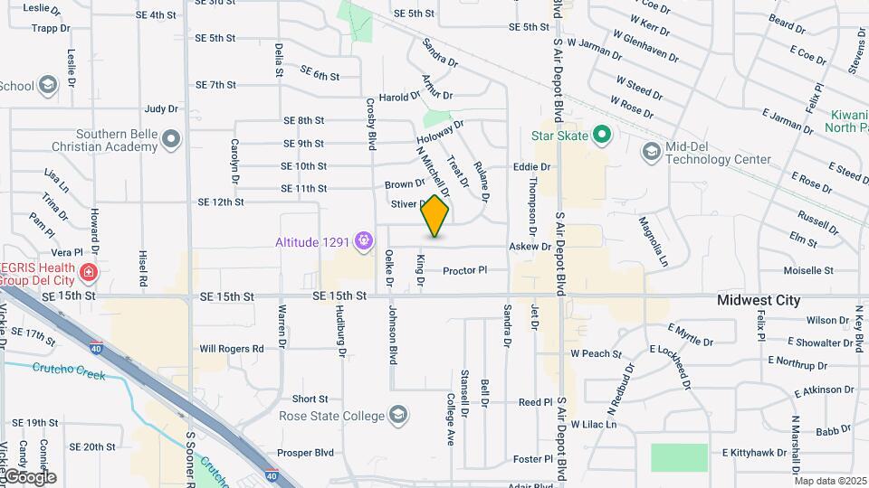 813 Askew Dr Map and Location Details