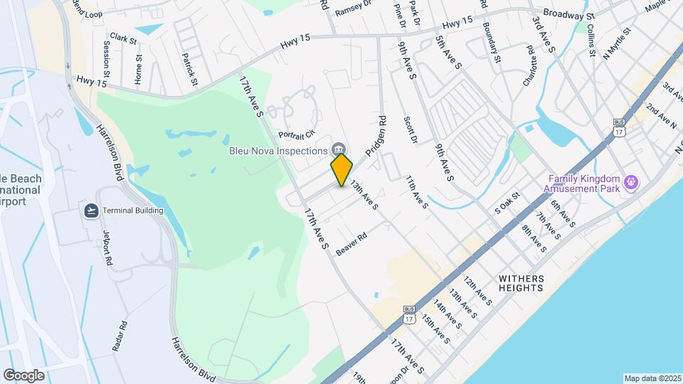 1301 Pridgen Rd Map and Location Details