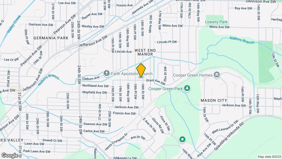 1544 18th St SW Mapa y Detalles de la Ubicación