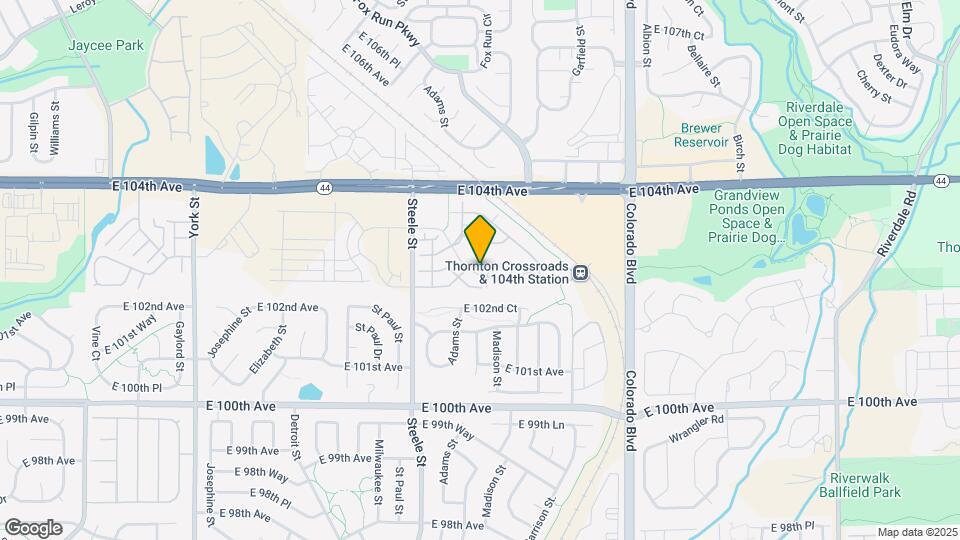 3501 E 103rd Cir Map and Location Details