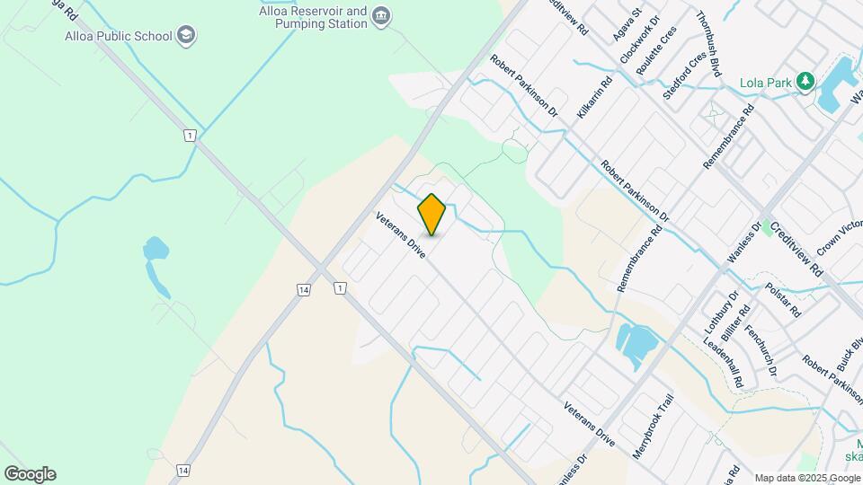 109 Cobriza Cres Map and Location Details