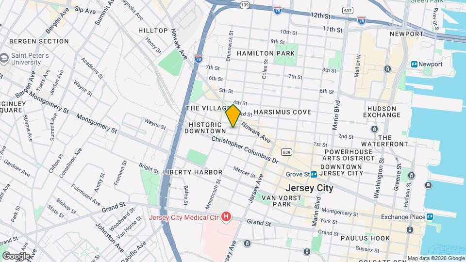 342 1st St Map and Location Details