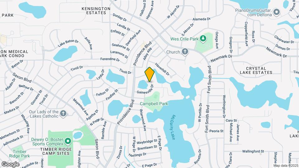 1380 Gainesville Dr Map and Location Details