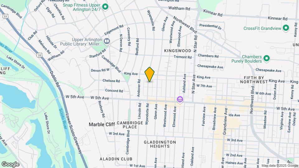 1682-1688 Wyandotte Rd Map and Location Details