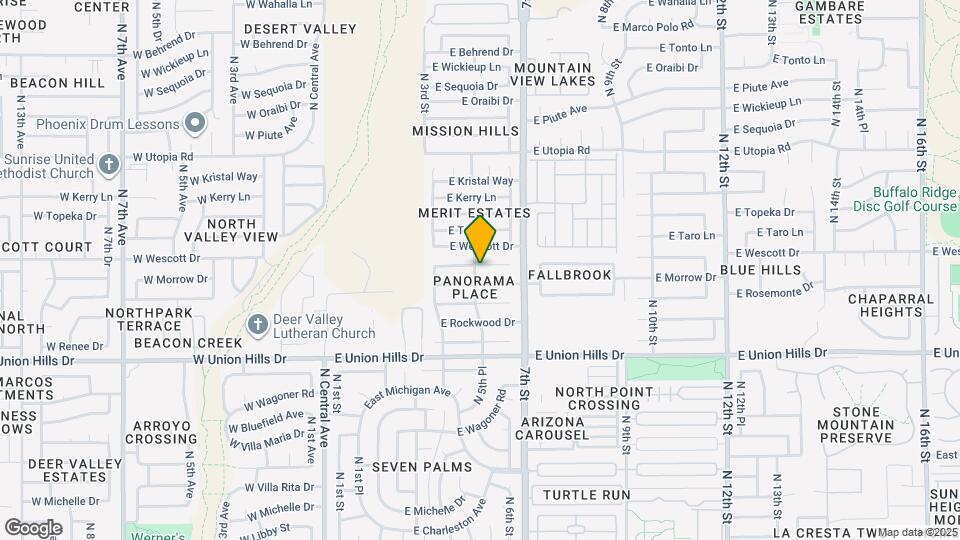 515 E Sack Dr Map and Location Details