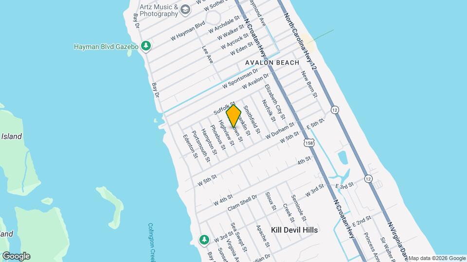 2020 Yorktown St Mapa y Detalles de la Ubicación