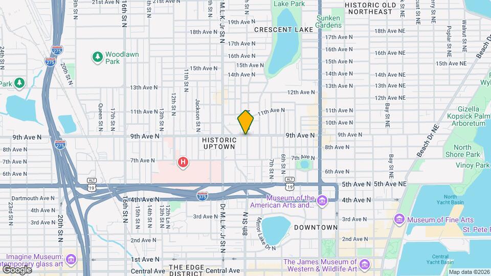 836 8th St N Map and Location Details