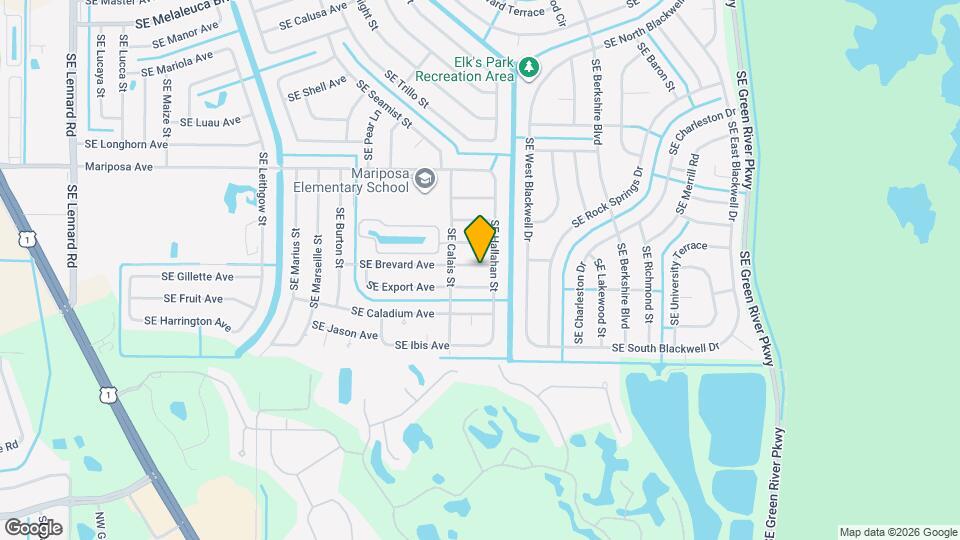 2774 SE Brevard Ave Map and Location Details