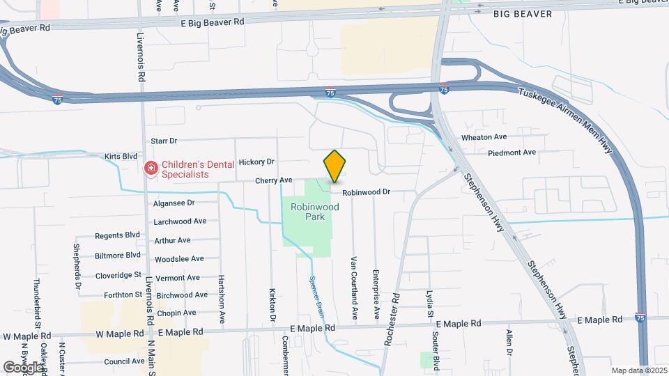 655 Robinwood Dr Map and Location Details