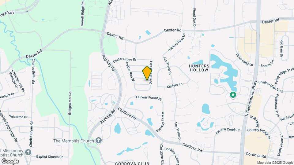 7640 Dexter Park Dr Map and Location Details