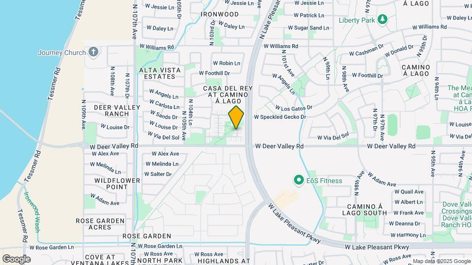 21924 N 102nd Ln Map and Location Details