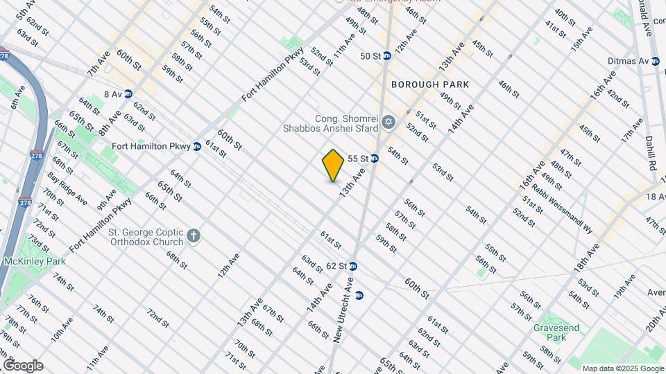 1264 58th St Map and Location Details