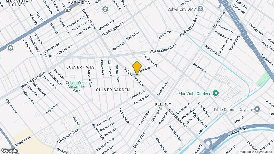 4402-4406 S Centinela Ave Map and Location Details