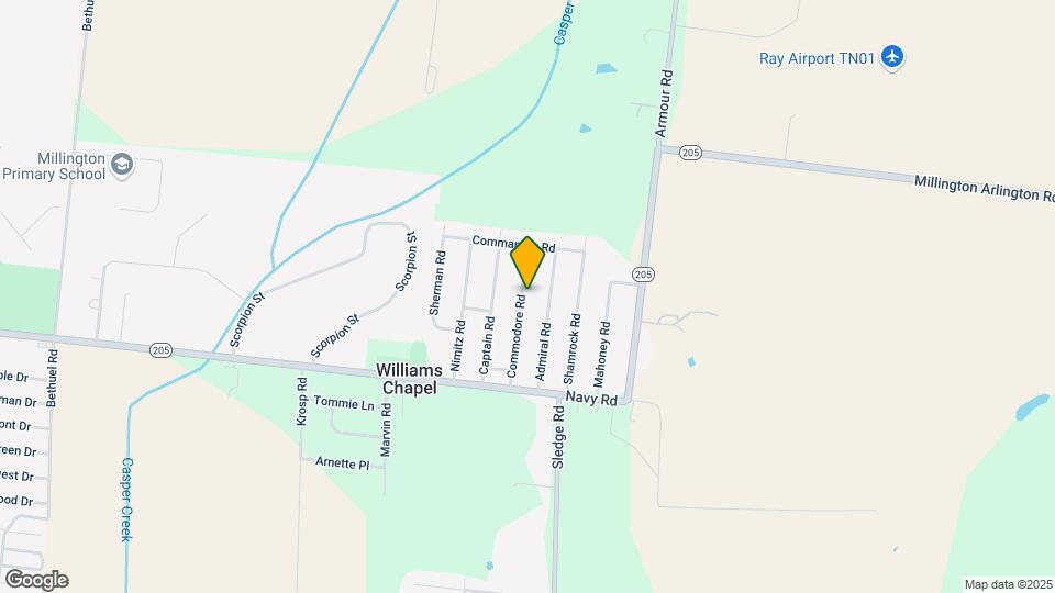 7814 Commodore Rd Map and Location Details