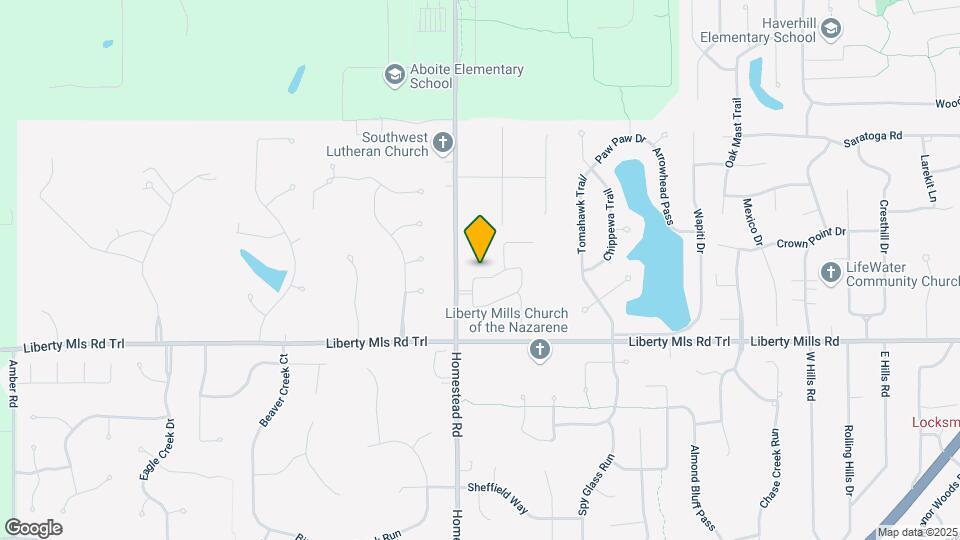 10830 Mistflower Ln Map and Location Details
