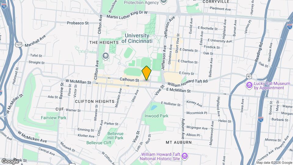 115 Calhoun St Map and Location Details