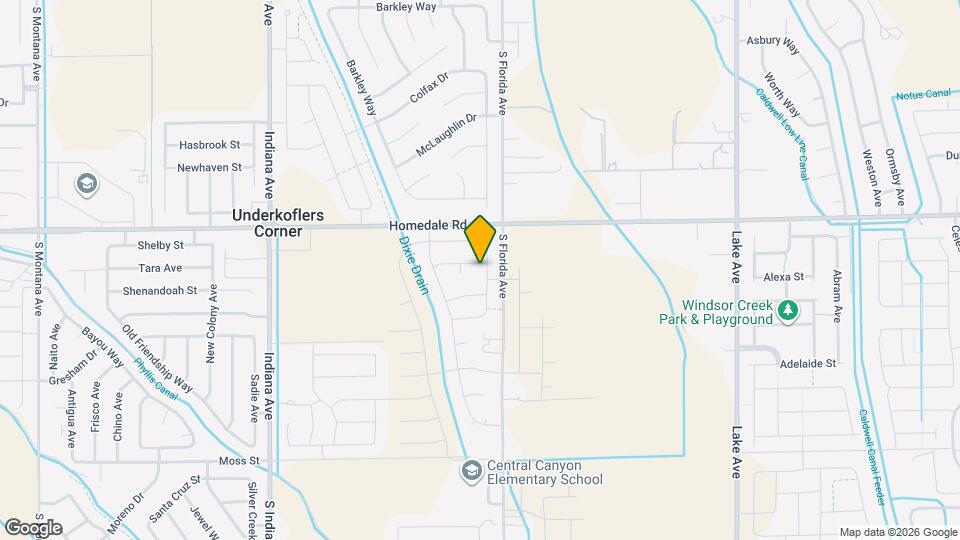 16901 Carmichael Ave Map and Location Details