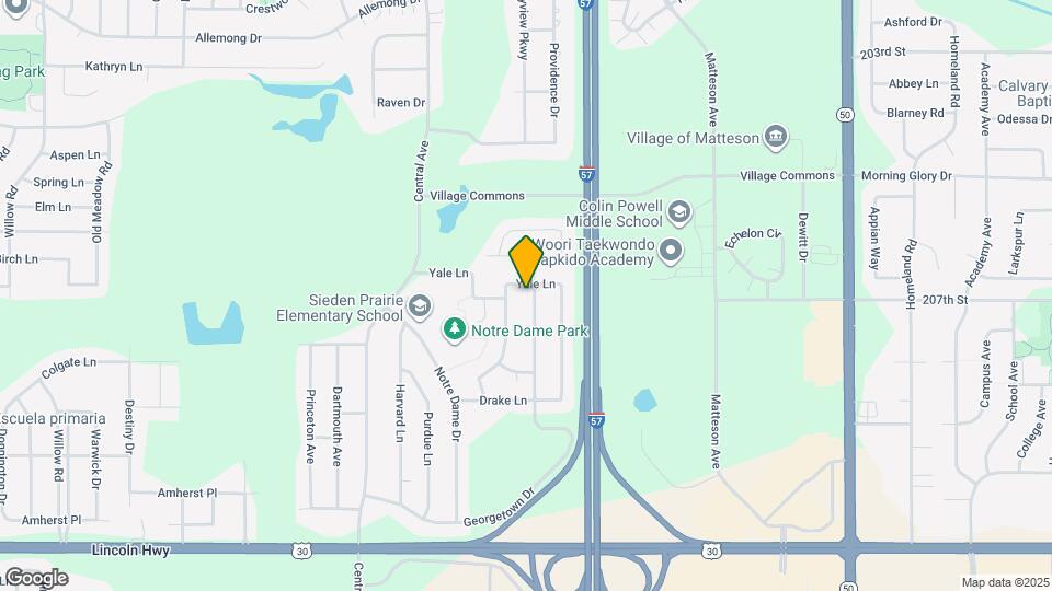 654 Cambridge Ave Map and Location Details