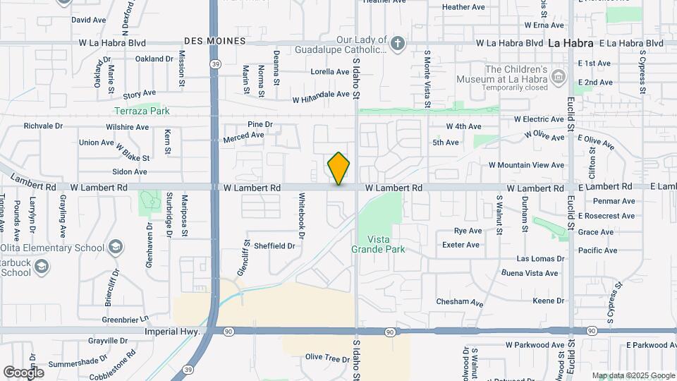 1310 W Lambert Rd Map and Location Details