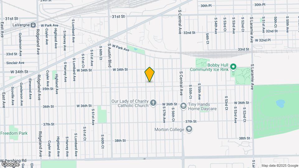 5746 W 35th St Map and Location Details