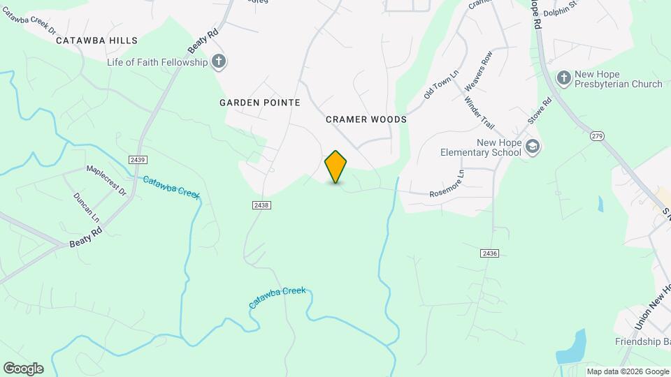 6019 Rosemore Ln Mapa y Detalles de la Ubicación