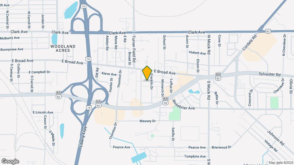 1806 Keystone Ave Map and Location Details