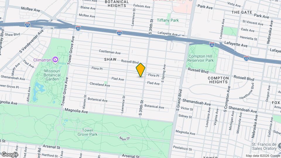 3913 Flad Ave, Unit 3913 Map and Location Details