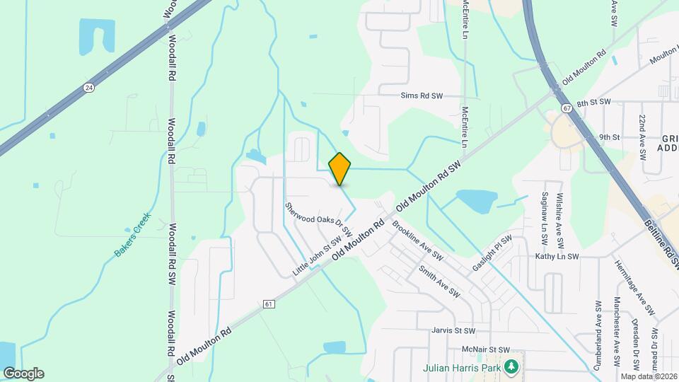 2701 King Arthur Ct SW Map and Location Details