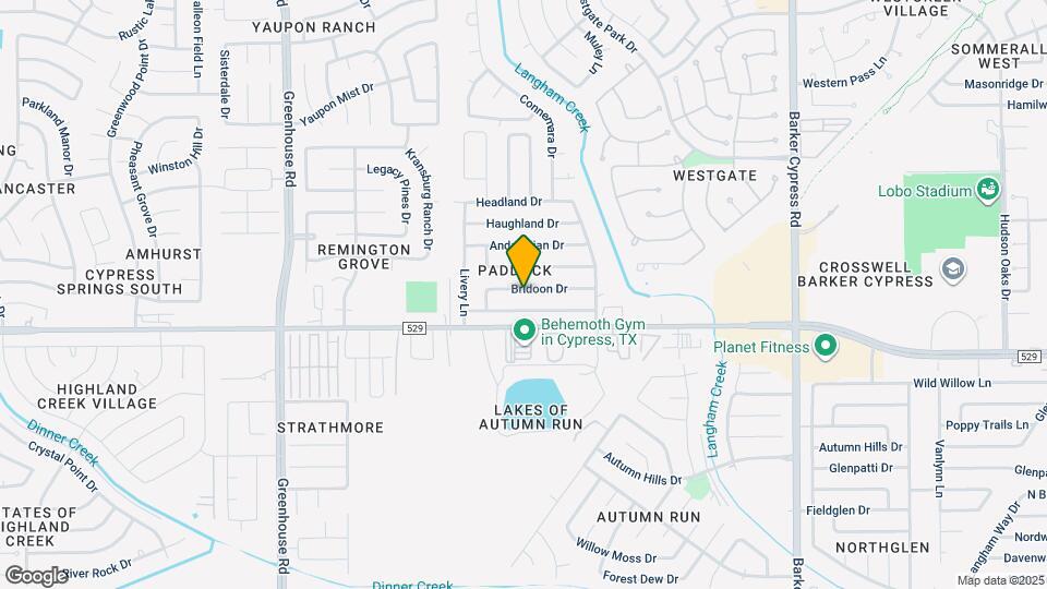 18623 Bridoon Dr Map and Location Details