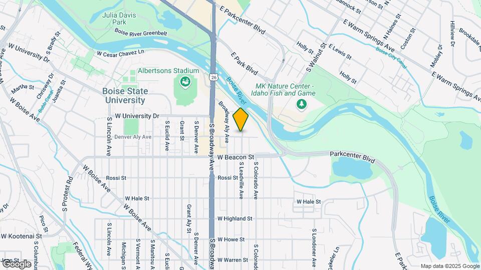 1079-1085 S Leadville Ave Map and Location Details