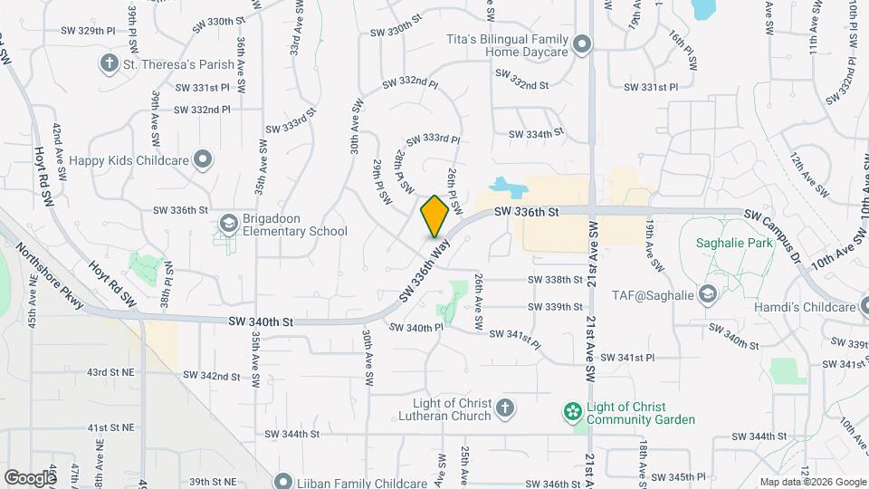 33628 27th Pl SW Mapa y Detalles de la Ubicación