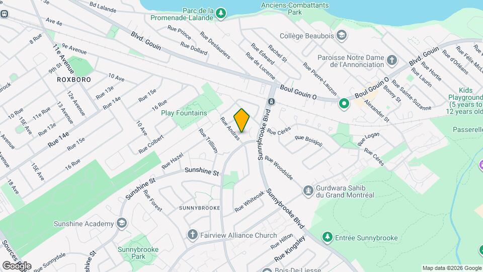 339 Andras Rue Map and Location Details