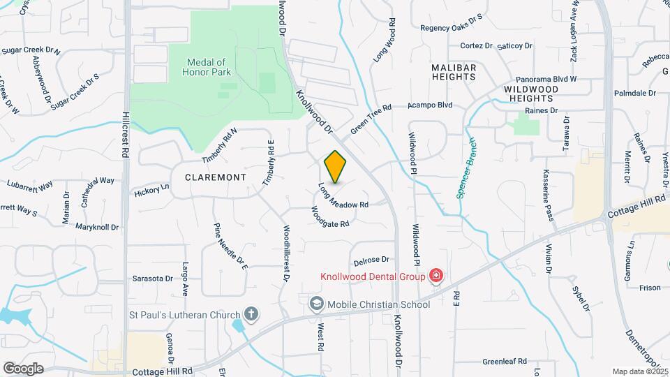5728 Post Oak Ct Map and Location Details