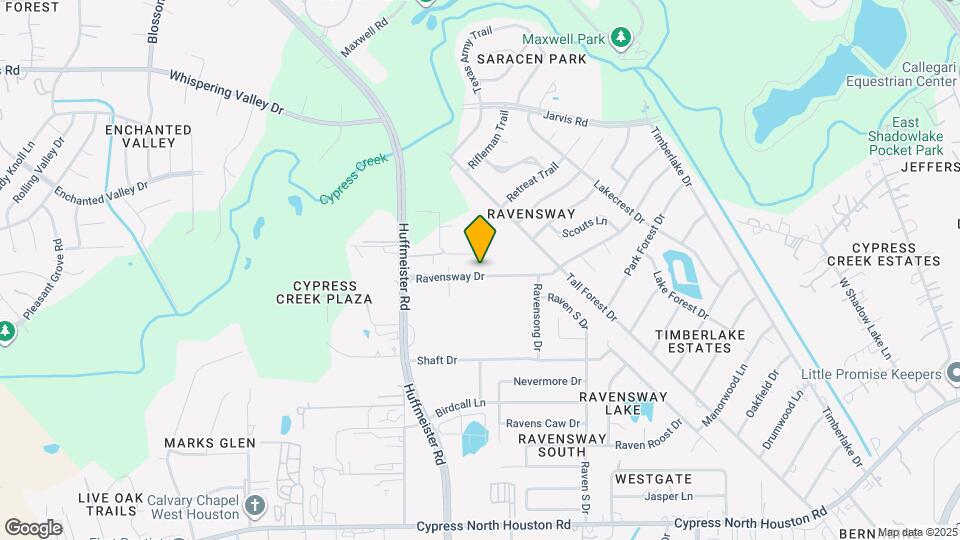 13310 Ravensway Dr Map and Location Details