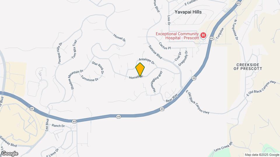 4911 Hornet Dr Map and Location Details