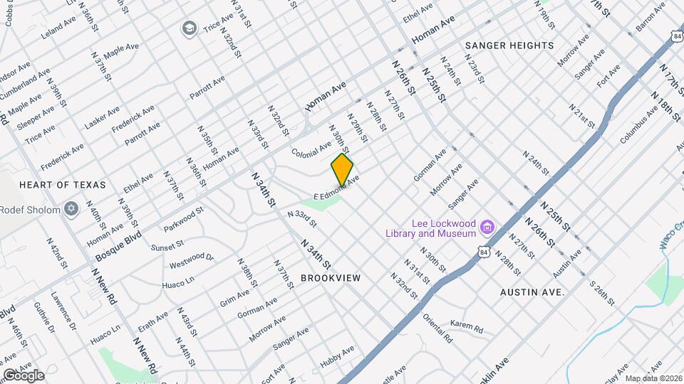 3022 E Edmond Ave Map and Location Details
