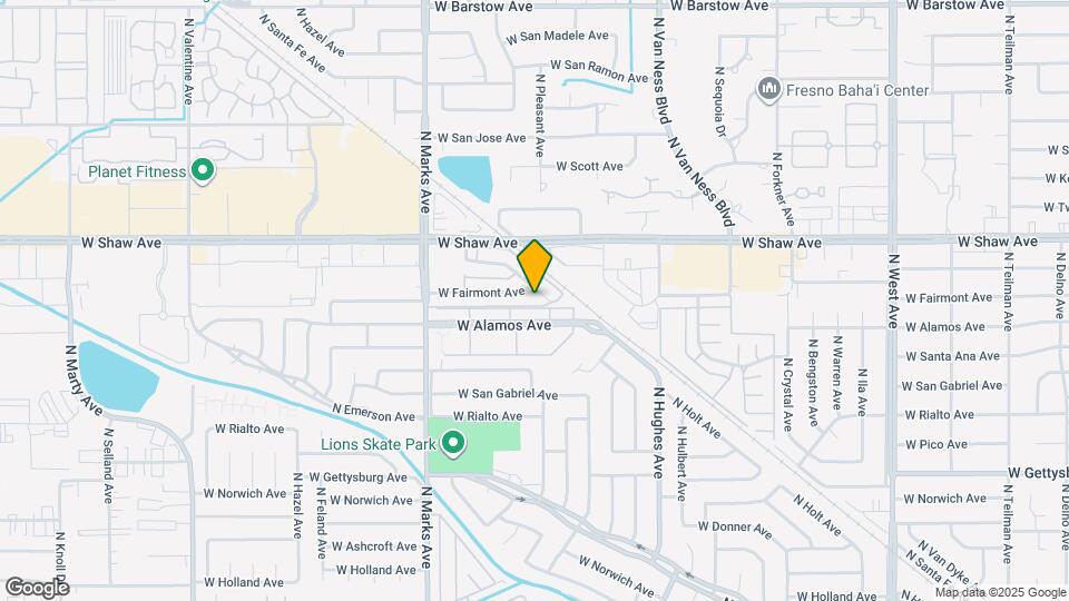 4917 N Holt Ave Map and Location Details