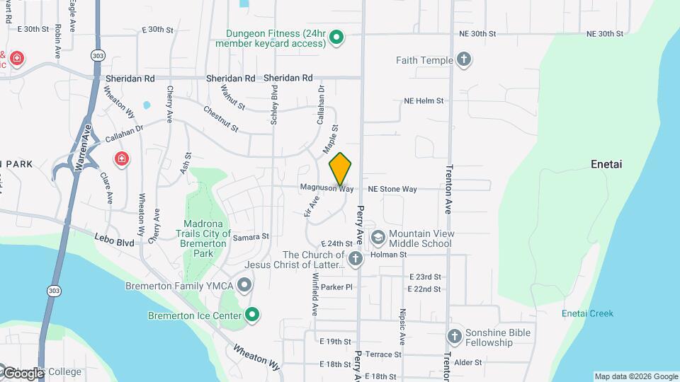 Magnuson Way Apartments Map and Location Details