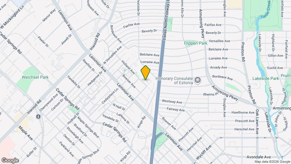 5137 Artemesia Ln Map and Location Details