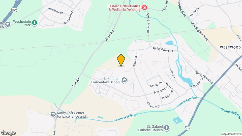 Ellsworth Commons Map and Location Details