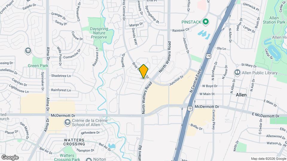 1001 Taylor Dr Map and Location Details