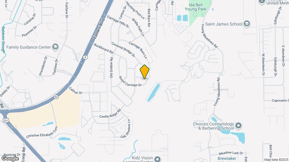 3531 Royal Carriage Dr Map and Location Details