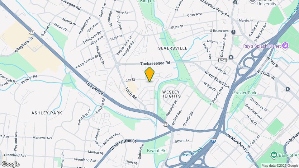 1033 Wesley Terrace Ave Map and Location Details