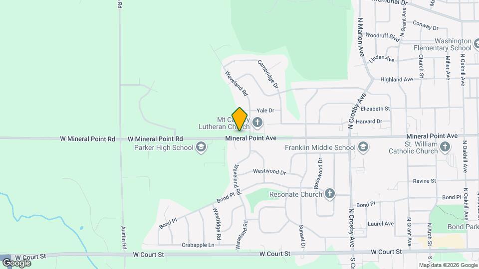 3018 Mineral Point Ave Map and Location Details