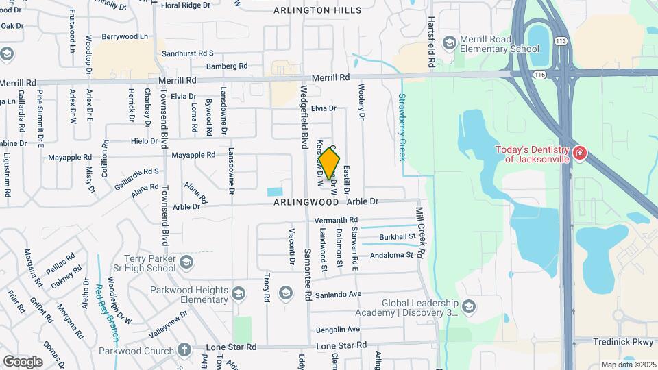 2500 Congaree Dr W Map and Location Details