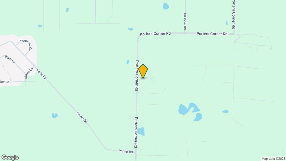 1826 Porters Corner Rd Map and Location Details