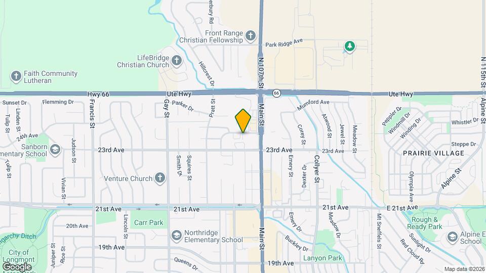 825 Crisman Dr Mapa y Detalles de la Ubicación