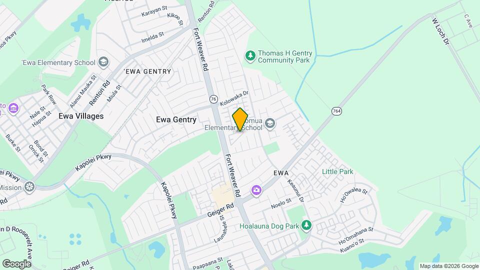 91-1028-1028 Hoopili St Map and Location Details