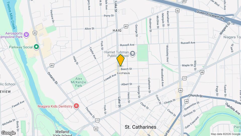 144 Lake St Map and Location Details