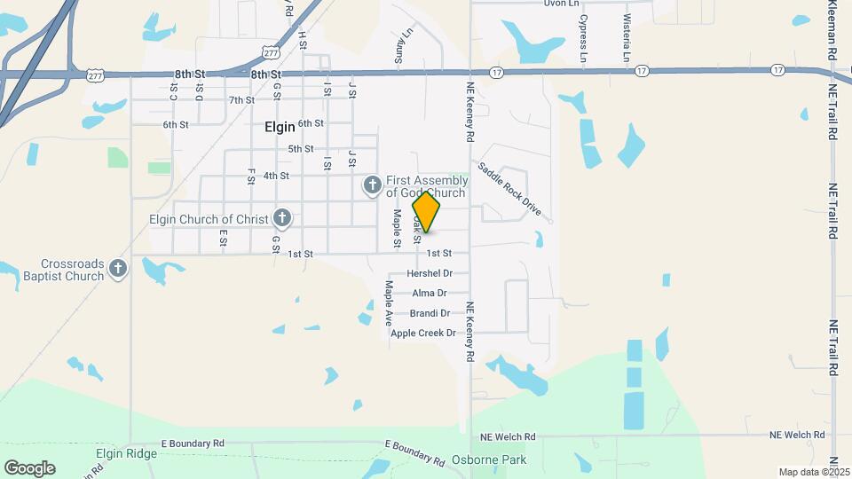 106 Oak St Mapa y Detalles de la Ubicación